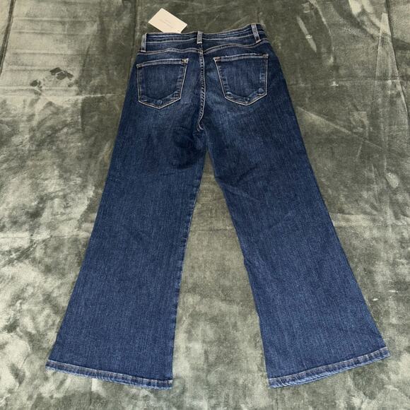Flying Monkey Dark Blue Cropped Jeans - Picture 2 of 8